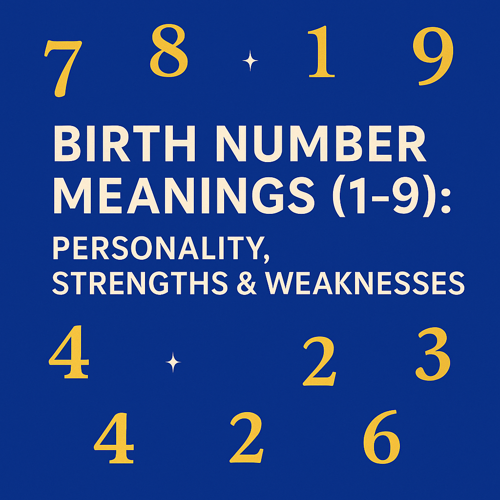 Mystical numerology mandala