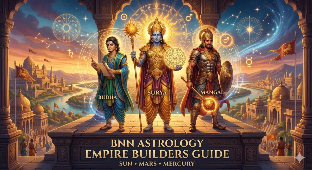 BNN Astrology Empire Builders - Sun Mars Mercury Combinations